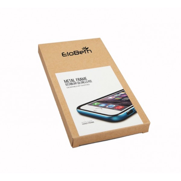 Elobeth Neo Hybrid EX Metal Sagging TPU and Hard Aluminum Frames Bumper Case for iPhone 6 4.7