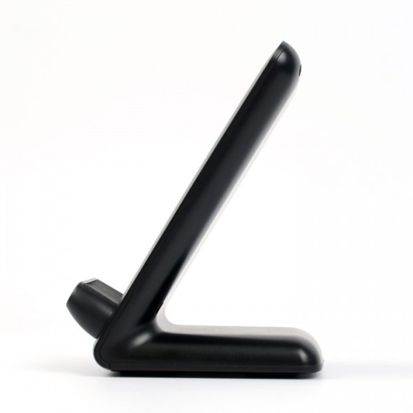 Elobeth Leaning three-coils QI Wireless Charger Pad for Apple Samsung Galaxy S6  LG G3