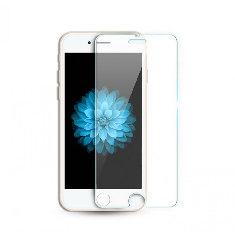 Elobeth Clear Premium Tempered Protective Mirror Effect Glass Film Screen Protector for iPhone 6 4.7 with High Definition (HD) Anti-Scratch