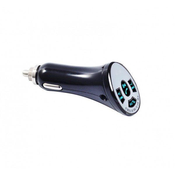 Elobeth LB108 HiFi Wireless Bluetooth 3.0 A2DP 3.5mm Car AUX Stereo Audio Receiver Adapter Hands-free USB Charger