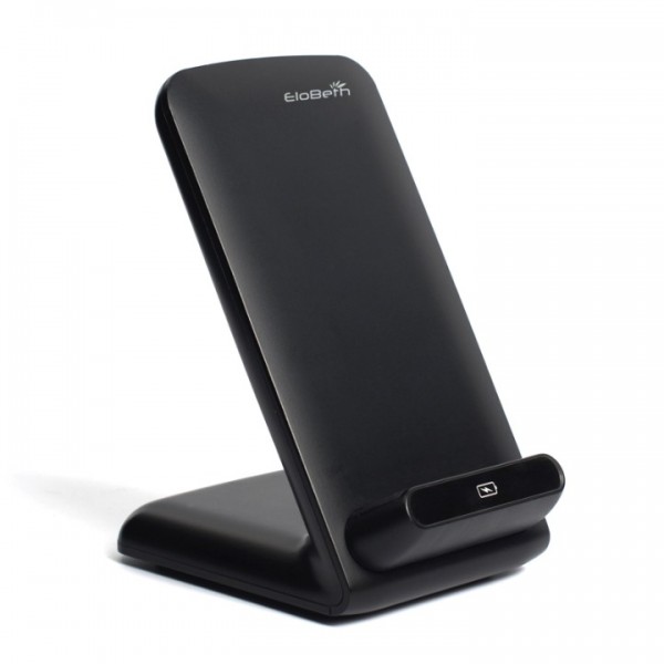 Elobeth Leaning three-coils QI Wireless Charger Pad for Apple Samsung Galaxy S6  LG G3